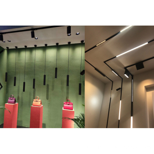 7W 12W Aluminium Black Modern Pendant spot Light